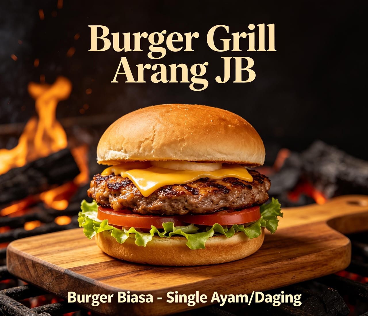 Burger Single RM5