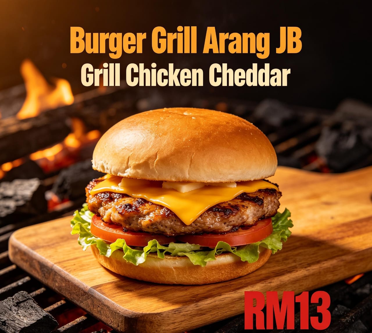Grill Chicken Cheddar RM13