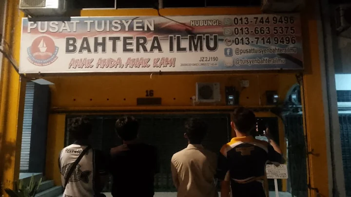 Suasana pembelajaran di Pusat Tuisyen Bahtera Ilmu